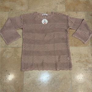 Anrabess Women’s knit cover up - NWT